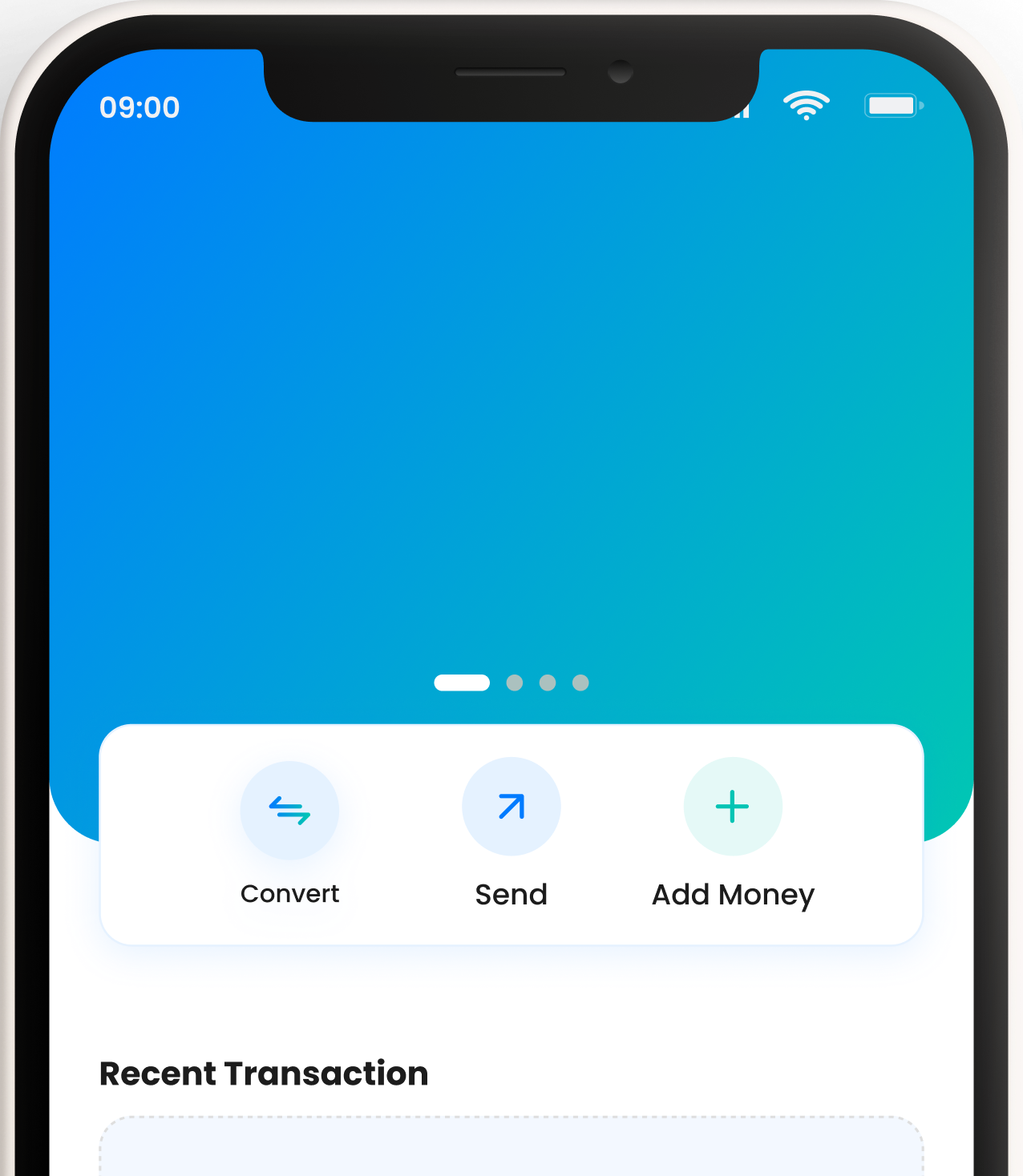 Start transacting
